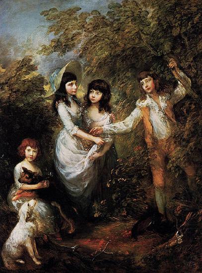 Thomas Gainsborough The Marsham Children china oil painting image